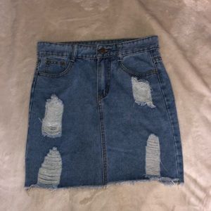Denim Skirt